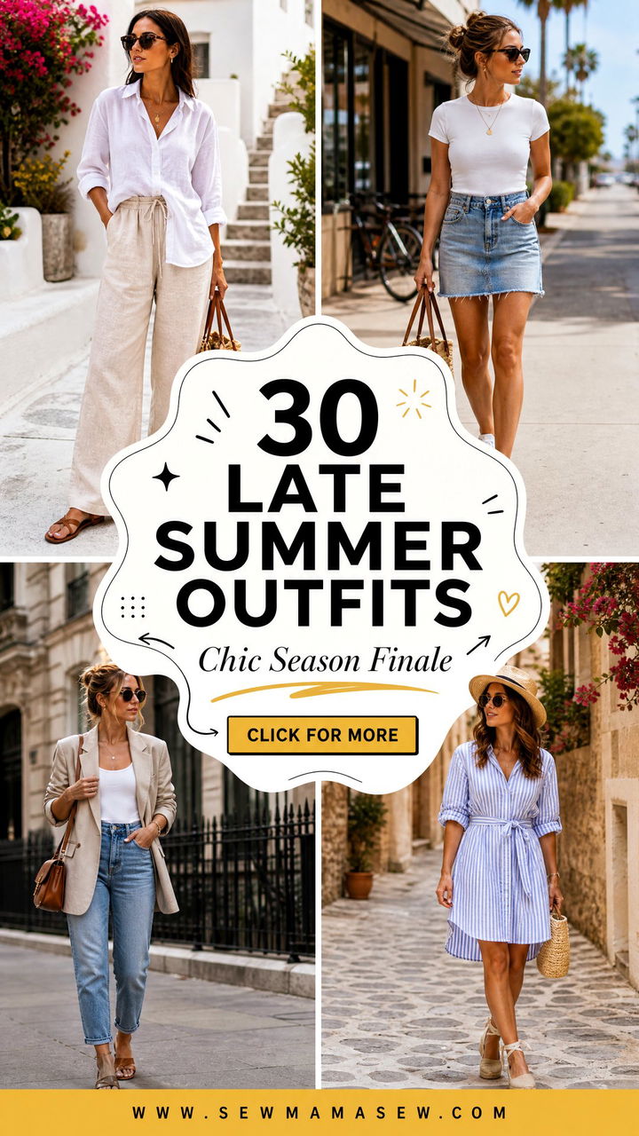 30 Late Summer Outfits for Chic End-of-Season Style - 30 Late Summer Outfits for Chic End-of-Season Style