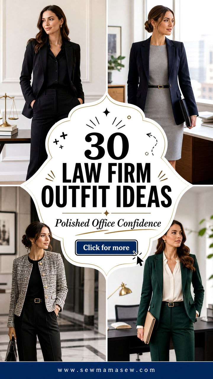 30 Law Firm Outfit Ideas for Polished Office Confidence - 30 Law Firm Outfit Ideas for Polished Office Confidence