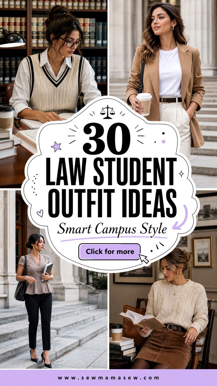 30 Law Student Outfit Ideas for Smart Campus Style - 30 Law Student Outfit Ideas for Smart Campus Style