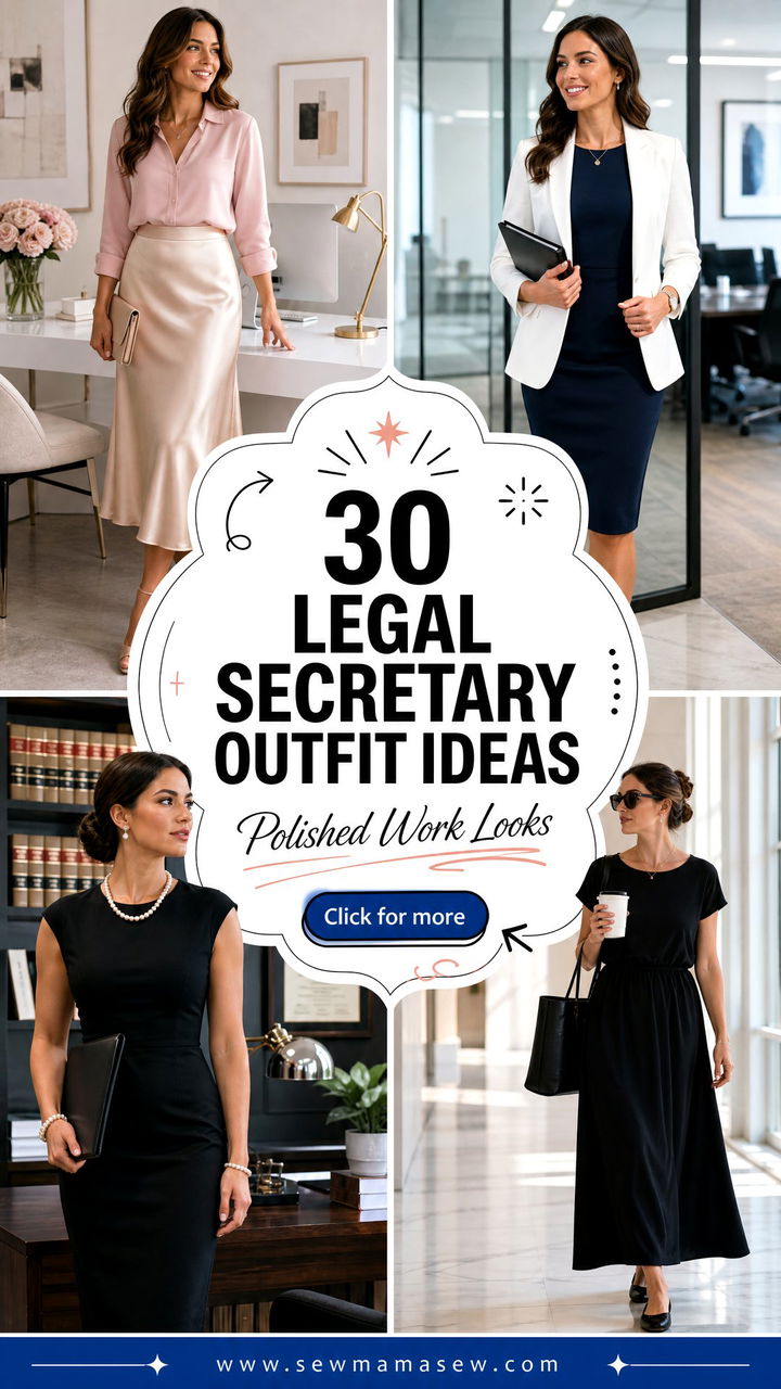 30 Legal Secretary Outfit Ideas for Confident Workdays - 30 Legal Secretary Outfit Ideas for Confident Workdays