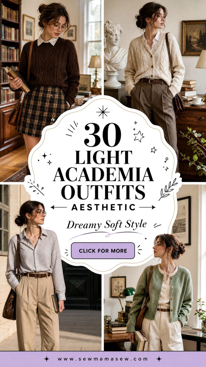 30 Light Academia Outfits Aesthetic for Dreamy Style - 30 Light Academia Outfits Aesthetic for Dreamy Style