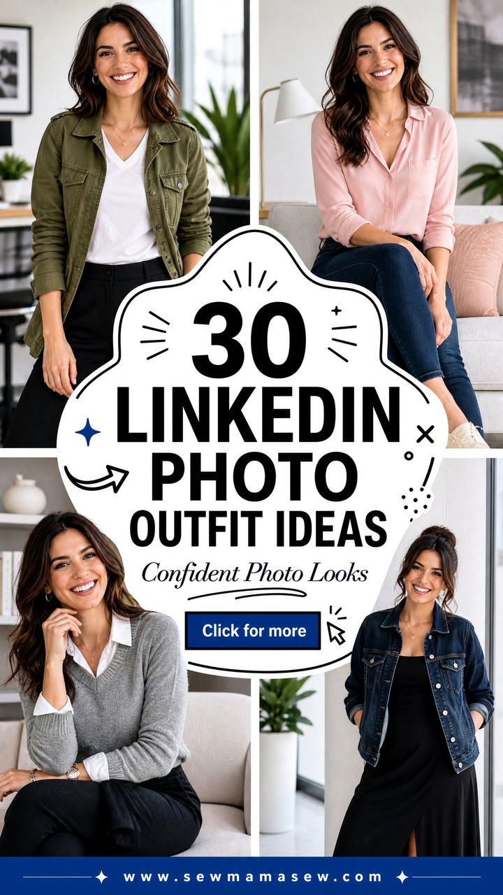 30 LinkedIn Photo Outfit Ideas to Look Confident - 30 LinkedIn Photo Outfit Ideas to Look Confident