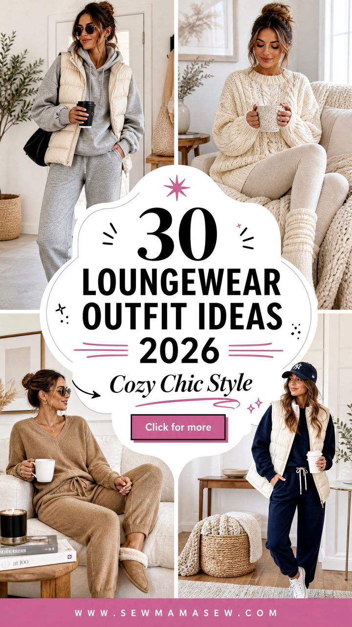 30 Loungewear Outfit Ideas 2026 for Cozy-Chic Style - 30 Loungewear Outfit Ideas 2026 for Cozy-Chic Style