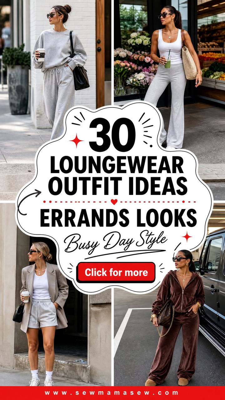 30 Loungewear Outfit Ideas Errands Looks for Busy Days - 30 Loungewear Outfit Ideas Errands Looks for Busy Days