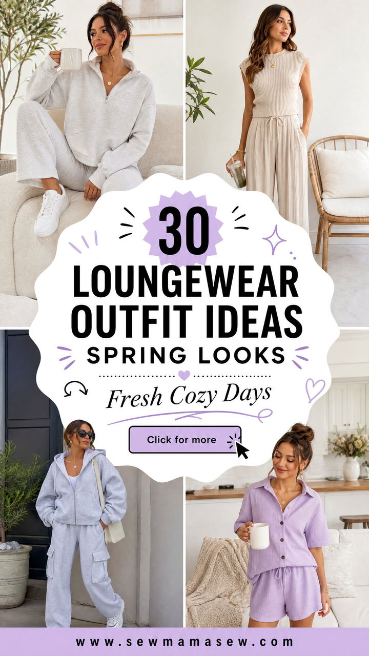 30 Loungewear Outfit Ideas Spring Looks for Fresh Cozy Days - 30 Loungewear Outfit Ideas Spring Looks for Fresh Cozy Days