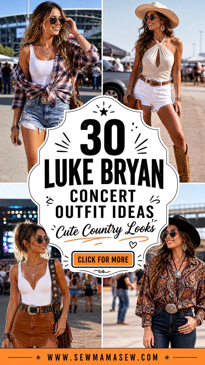 30 Luke Bryan Concert Outfit Ideas Cute Country Looks - 30 Luke Bryan Concert Outfit Ideas: Cute Country Looks