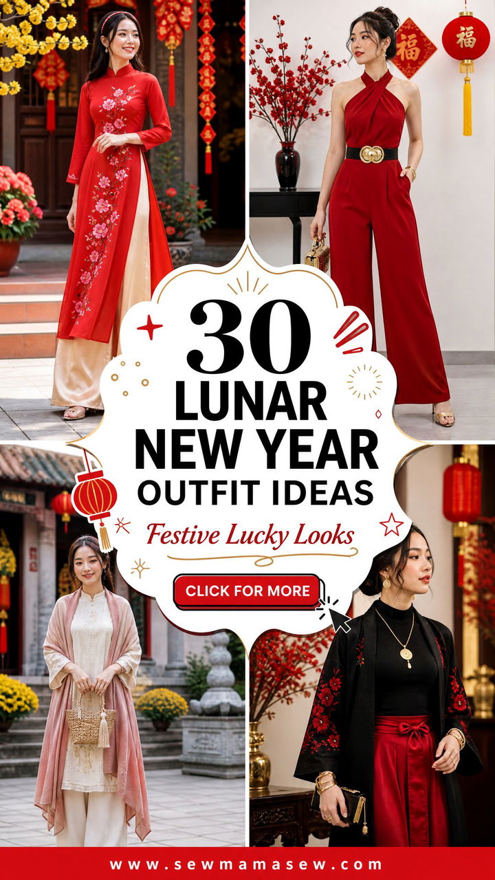 30 Lunar New Year Outfit Ideas Festive Looks to Wear - 30 Lunar New Year Outfit Ideas: Festive Looks to Wear