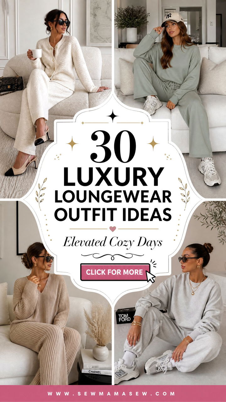 30 Luxury Loungewear Outfit Ideas for Elevated Cozy Days - 30 Luxury Loungewear Outfit Ideas for Elevated Cozy Days