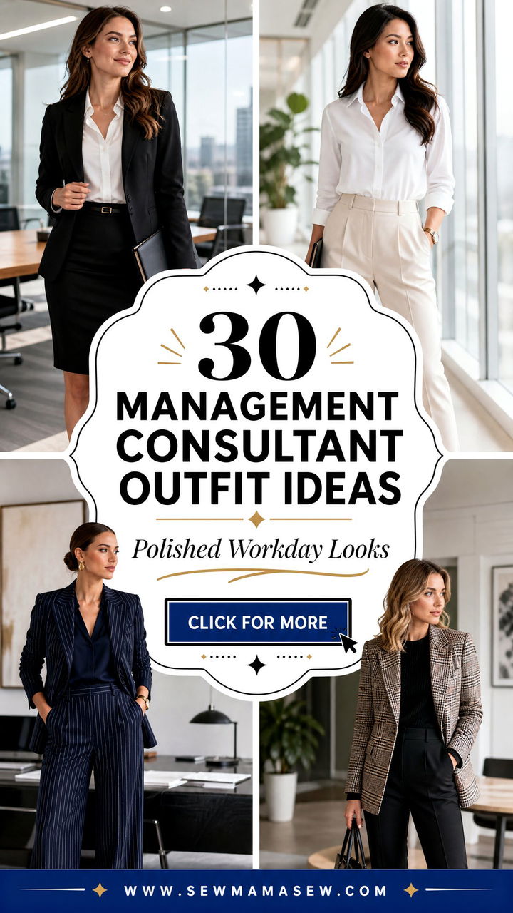 30 Management Consultant Outfit Ideas for Polished Workdays - 30 Management Consultant Outfit Ideas for Polished Workdays