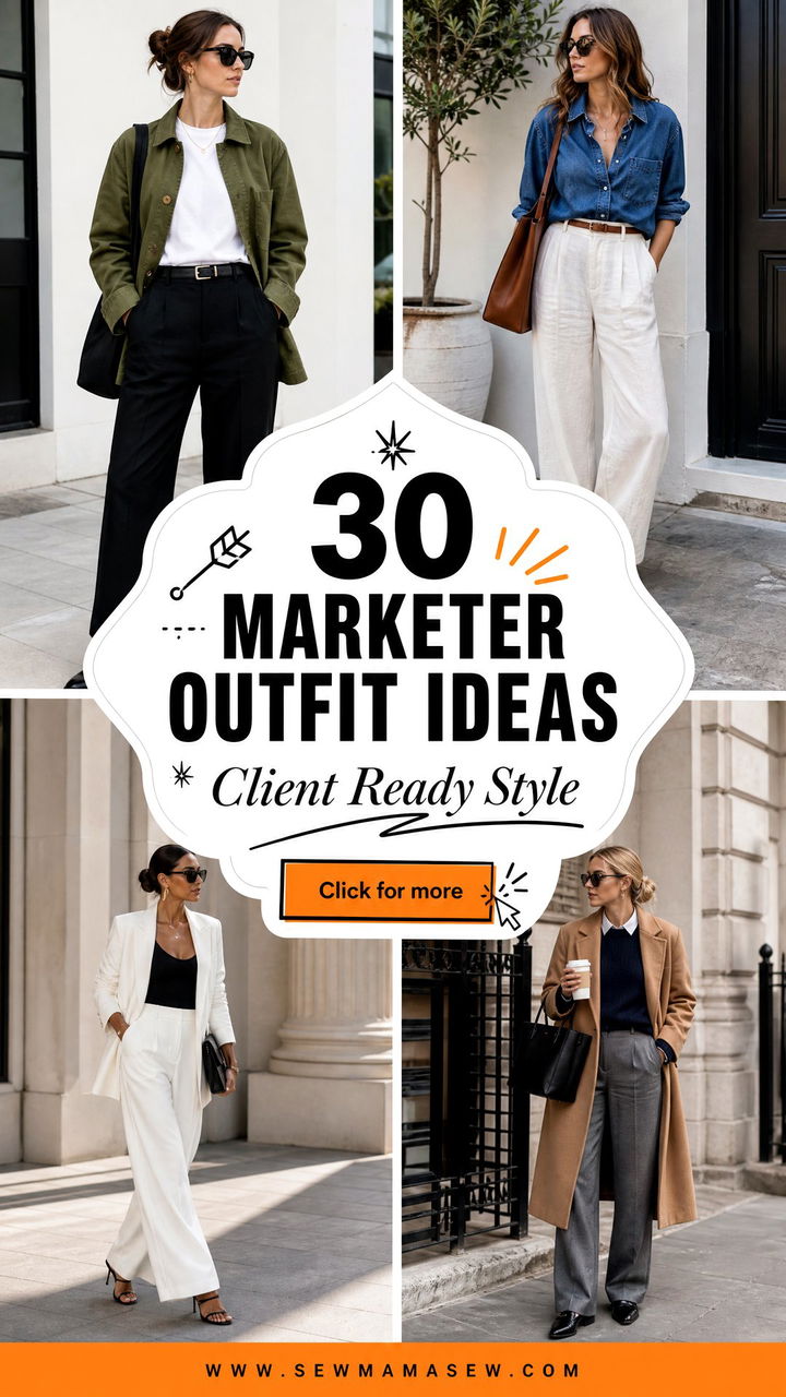 30 Marketer Outfit Ideas for Creative Client-Ready Style - 30 Marketer Outfit Ideas for Creative, Client-Ready Style