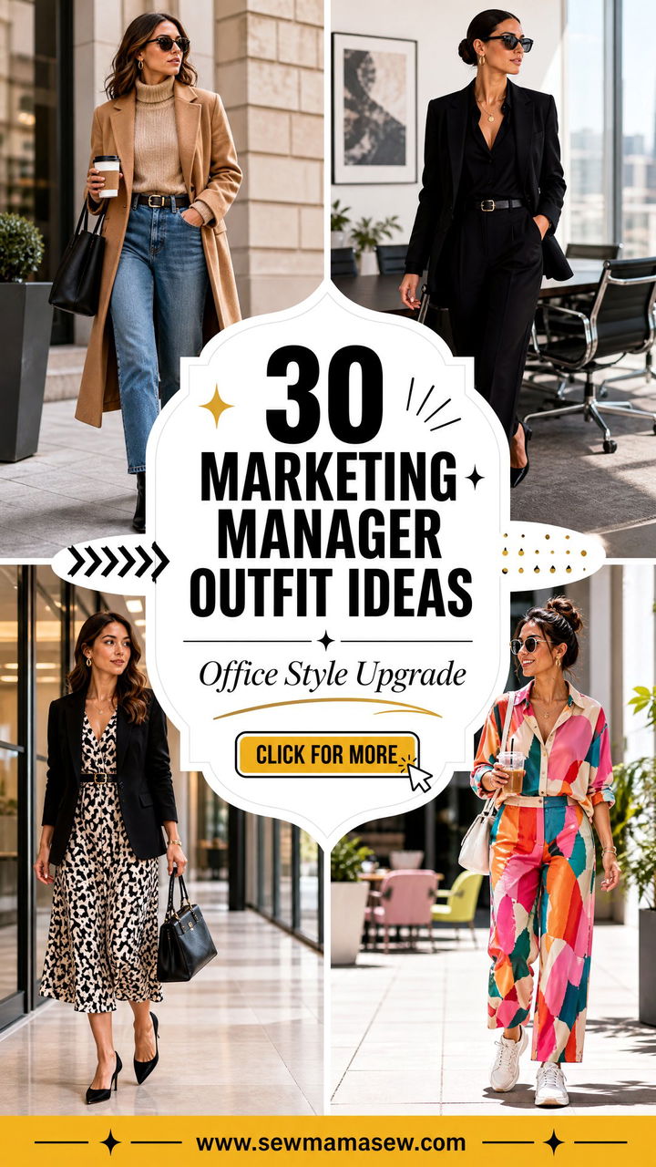 30 Marketing Manager Outfit Ideas for Polished Office Style - 30 Marketing Manager Outfit Ideas for Polished Office Style
