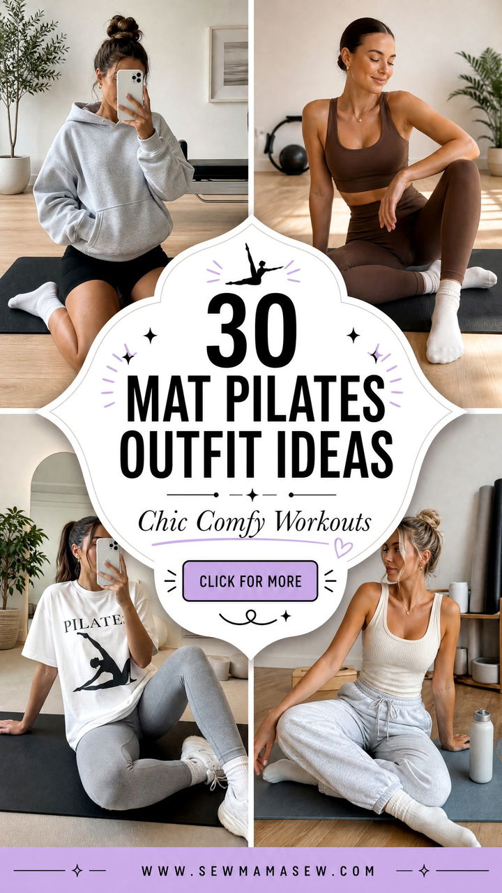30 Mat Pilates Outfit Ideas for Chic Comfy Workouts - 30 Mat Pilates Outfit Ideas for Chic, Comfy Workouts