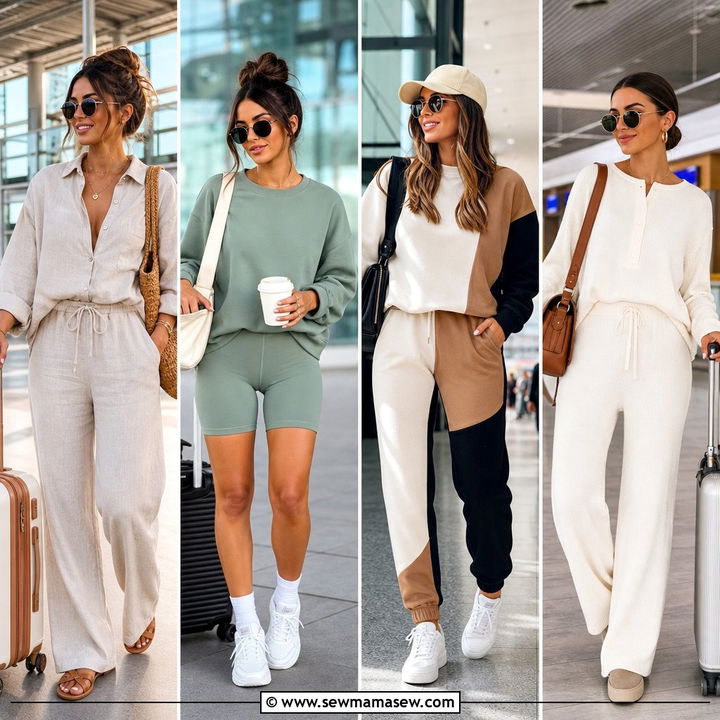 30 Matching Set Outfit Ideas for Airport Days Made Easy