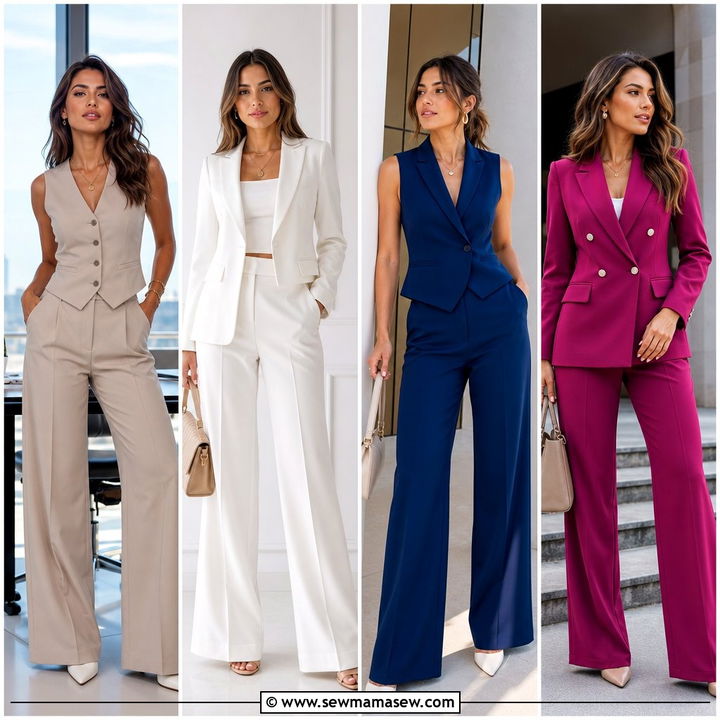 30 Matching Set Outfit Ideas for Office: Polished Looks