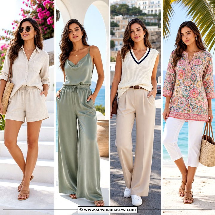 30 Matching Set Outfit Ideas for Vacation: Easy Chic Looks