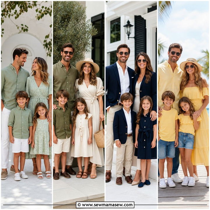30 Matching spring family outfits Photo-Ready Looks
