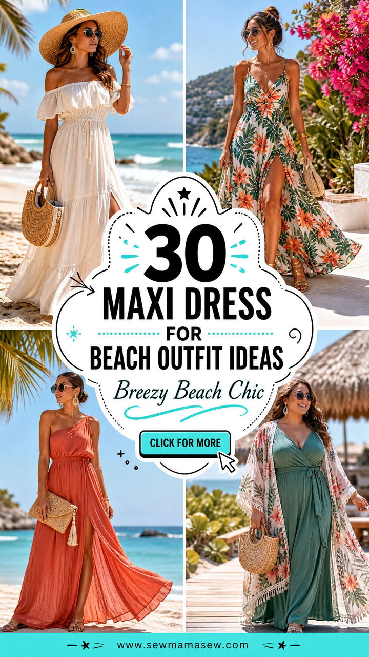 30 Maxi Dress For Beach Outfit Ideas For Breezy Days - 30 Maxi Dress For Beach Outfit Ideas For Breezy Days