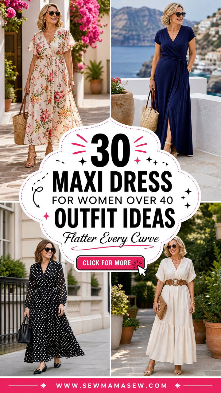 30 Maxi Dress For Women Over 40 Outfit Ideas That Flatter - 30 Maxi Dress For Women Over 40 Outfit Ideas That Flatter