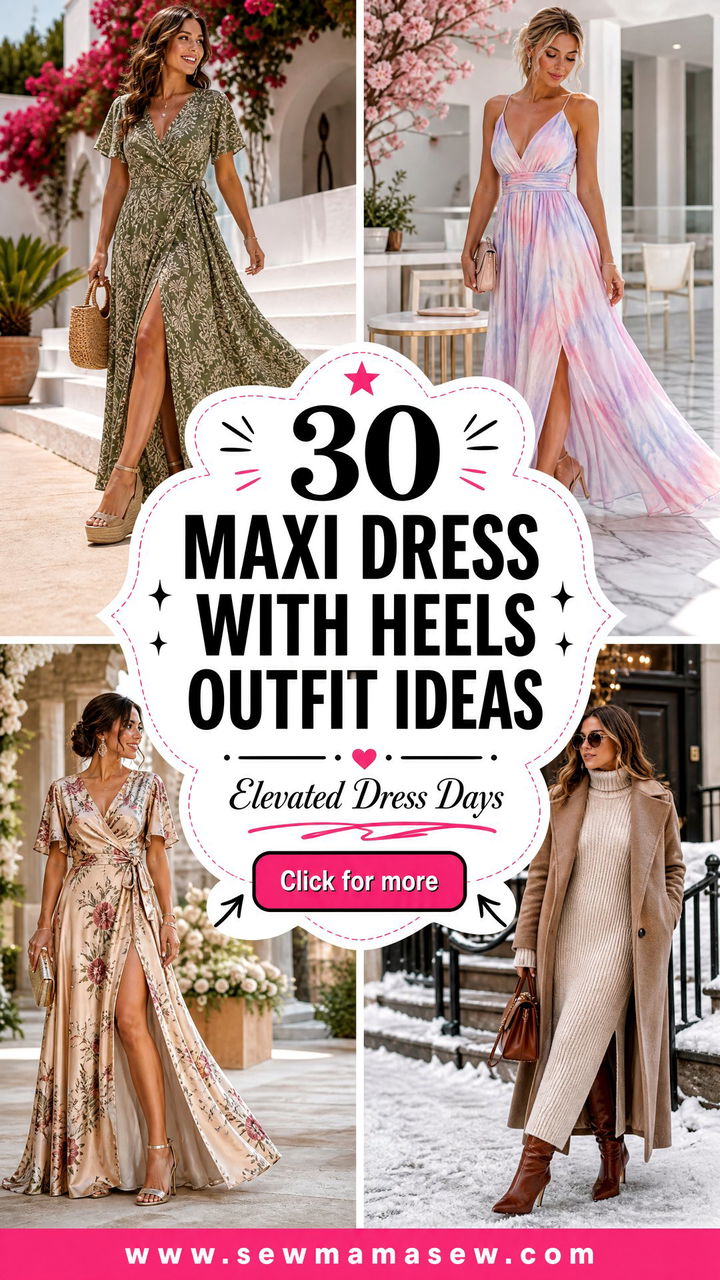 30 Maxi Dress With Heels Outfit Ideas for Elevated Days - 30 Maxi Dress With Heels Outfit Ideas for Elevated Days