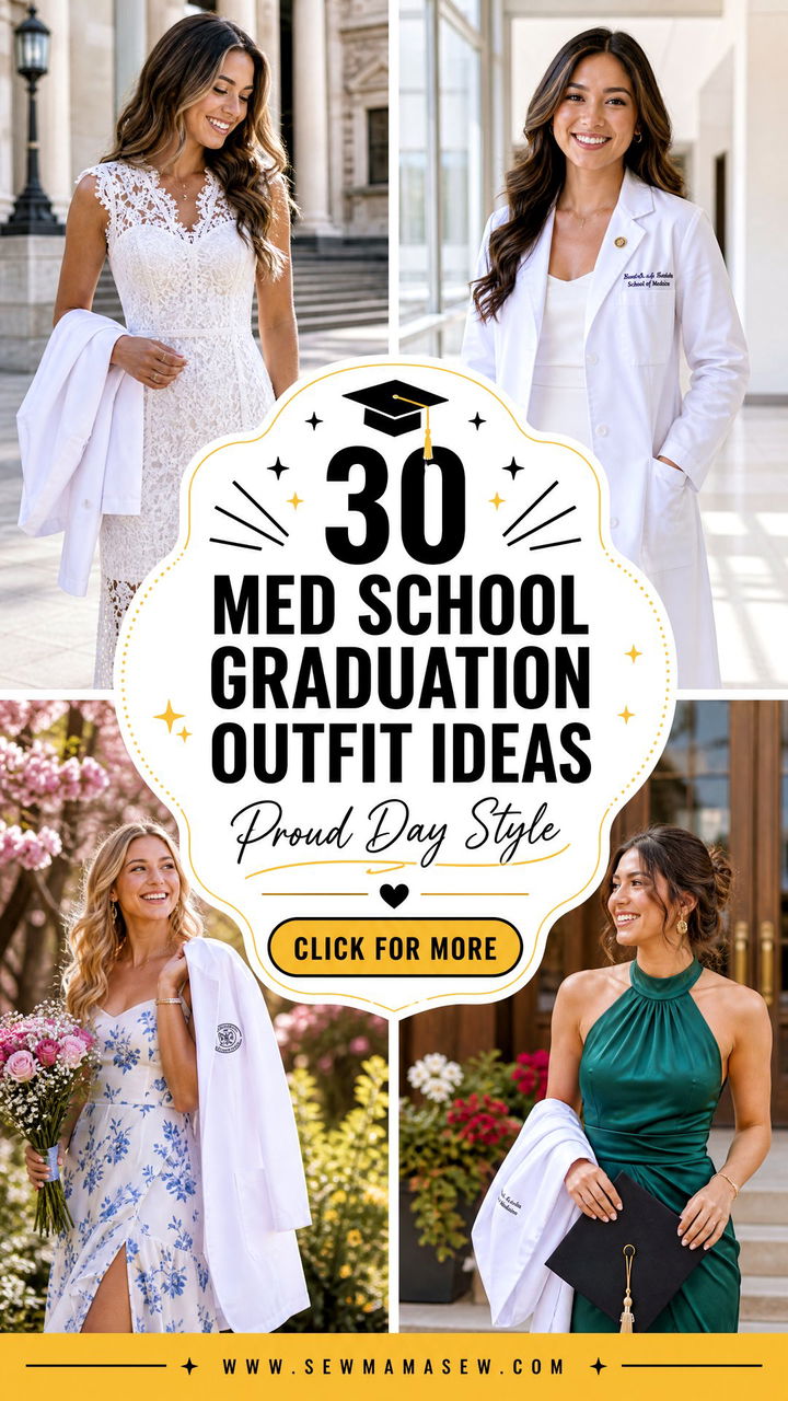 30 Med School Graduation Outfit Ideas for a Proud Day - 30 Med School Graduation Outfit Ideas for a Proud Day