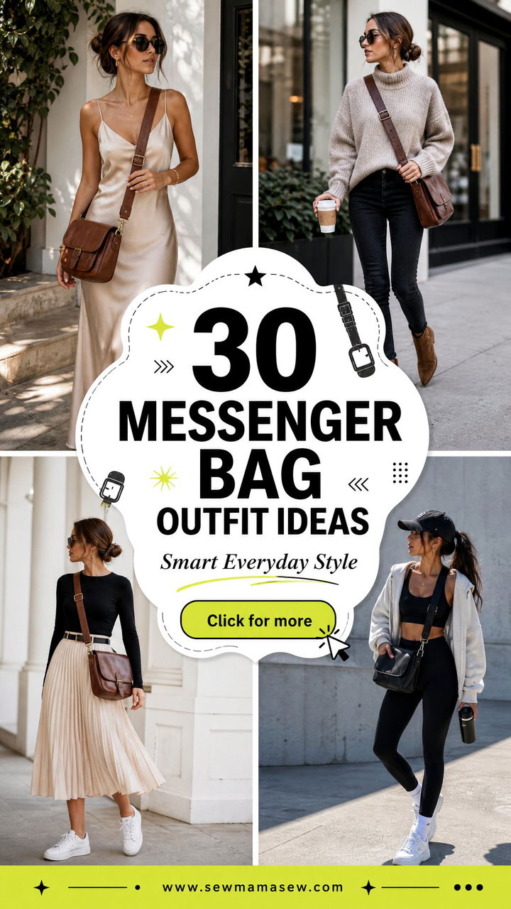 30 Messenger Bag Outfit Ideas for Smart Everyday Style - 30 Messenger Bag Outfit Ideas for Smart Everyday Style