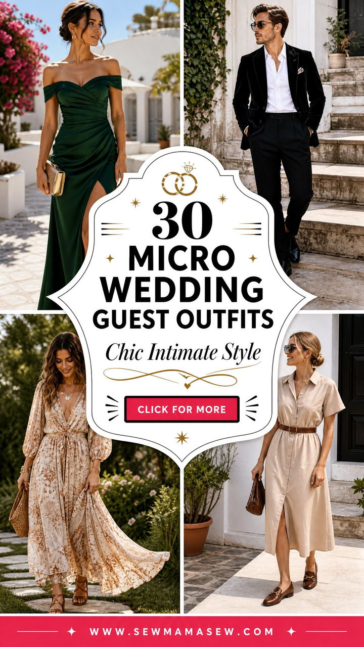 30 Micro Wedding Guest Outfits for Chic Intimate I Dos - 30 Micro Wedding Guest Outfits for Chic Intimate I Dos