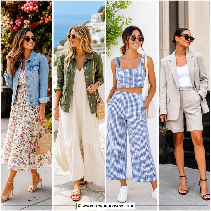 30 Mid Spring Outfits for Easy Transitional Style Now