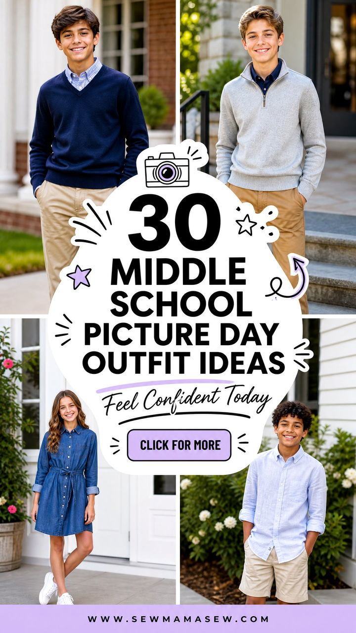 30 Middle School Picture Day Outfit Ideas That Feel Confident - 30 Middle School Picture Day Outfit Ideas That Feel Confident