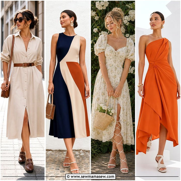 30 Midi Dress Outfit Ideas for Summer That Look Fresh
