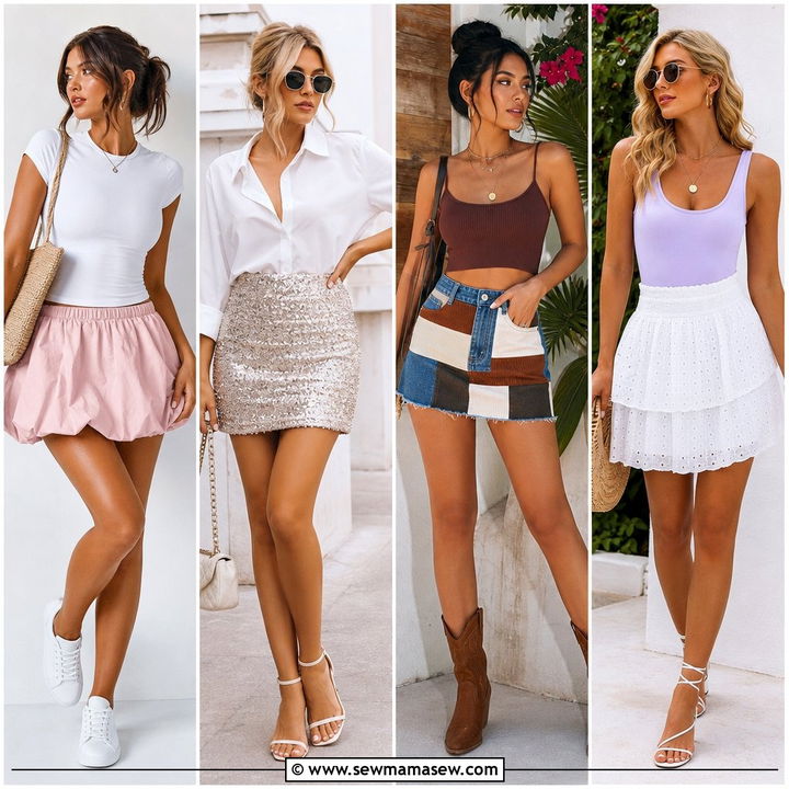 30 Mini Skirt Outfit Ideas for Summer: Fresh Heatwave Looks