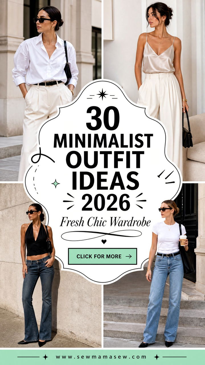 30 Minimalist Outfit Ideas 2026 For A Fresh Chic Wardrobe - 30 Minimalist Outfit Ideas 2026 For A Fresh Chic Wardrobe