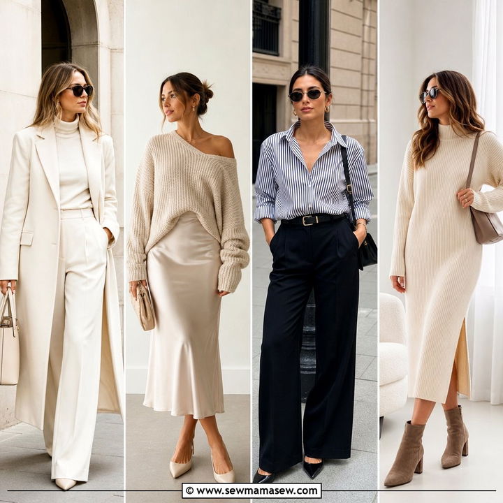30 Minimalist Outfits for Curvy Women to Look Polished