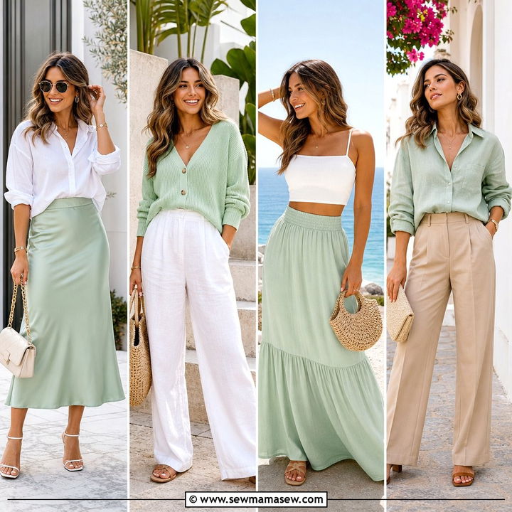30 Mint Green Outfit Ideas Spring Women Will Love