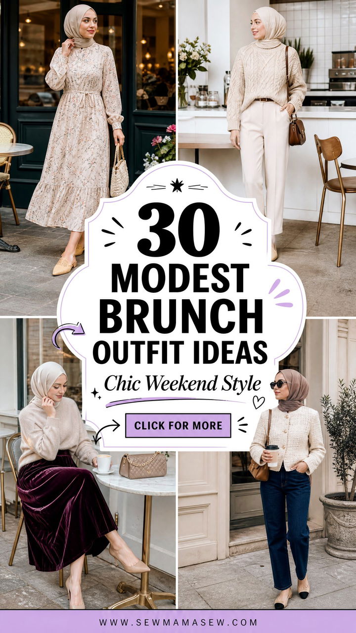 30 Modest Brunch Outfit Ideas for Chic Weekend Style - 30 Modest Brunch Outfit Ideas for Chic Weekend Style