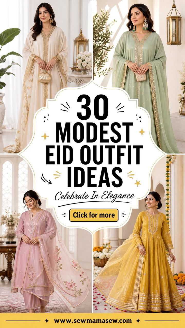 30 Modest Eid Outfit Ideas for Elegant Celebration Style - 30 Modest Eid Outfit Ideas for Elegant Celebration Style