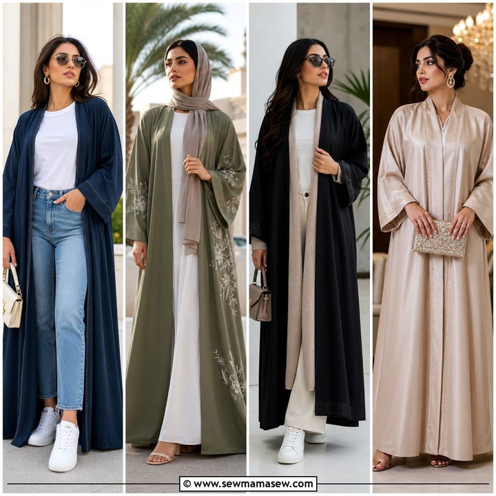 30 Modest Outfit Ideas With Abaya for Graceful Daily Looks