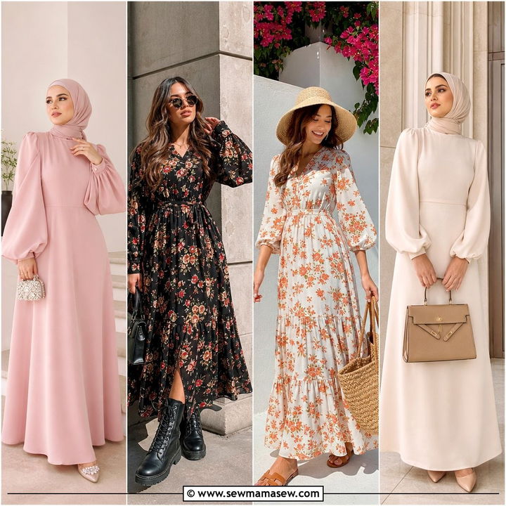 30 Modest Outfit Ideas With Maxi Dress for Graceful Looks