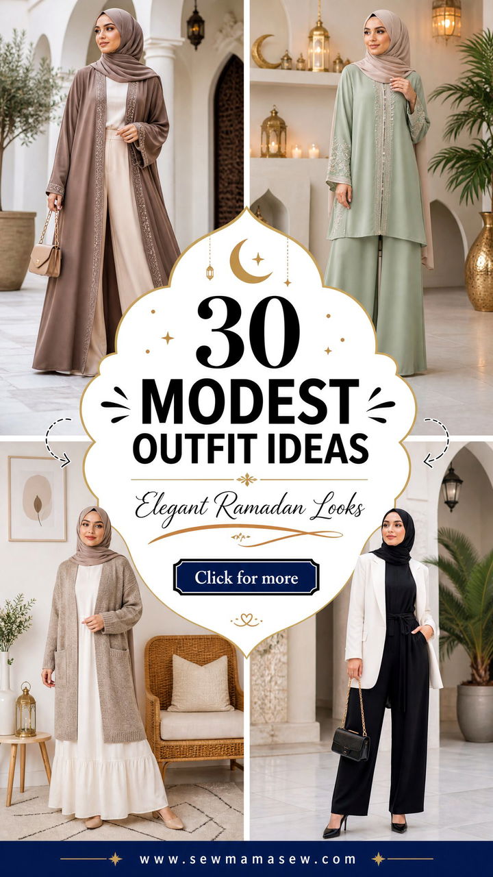 30 Modest Outfit Ideas for Ramadan That Feel Elegant - 30 Modest Outfit Ideas for Ramadan That Feel Elegant
