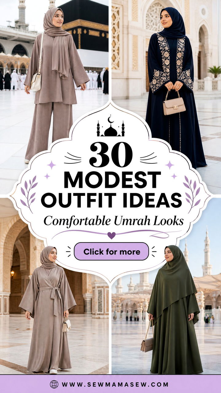 30 Modest Outfit Ideas for Umrah That Feel Comfortable - 30 Modest Outfit Ideas for Umrah That Feel Comfortable