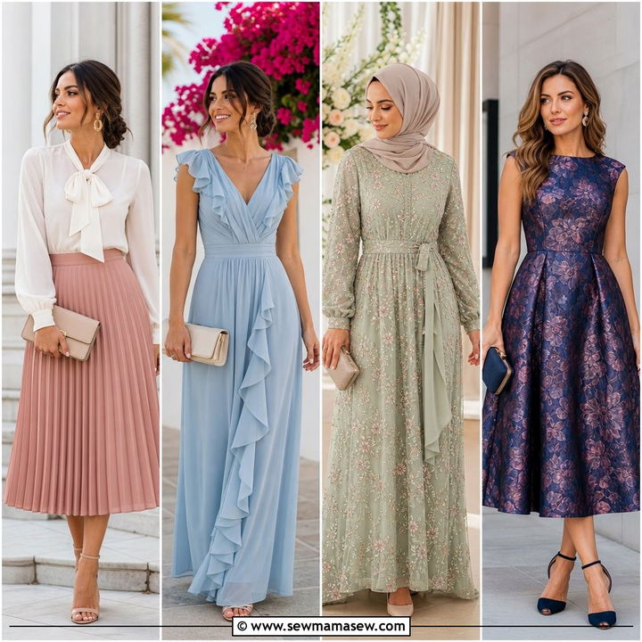 30 Modest Spring Wedding Guest Outfit Ideas for Elegant Looks
