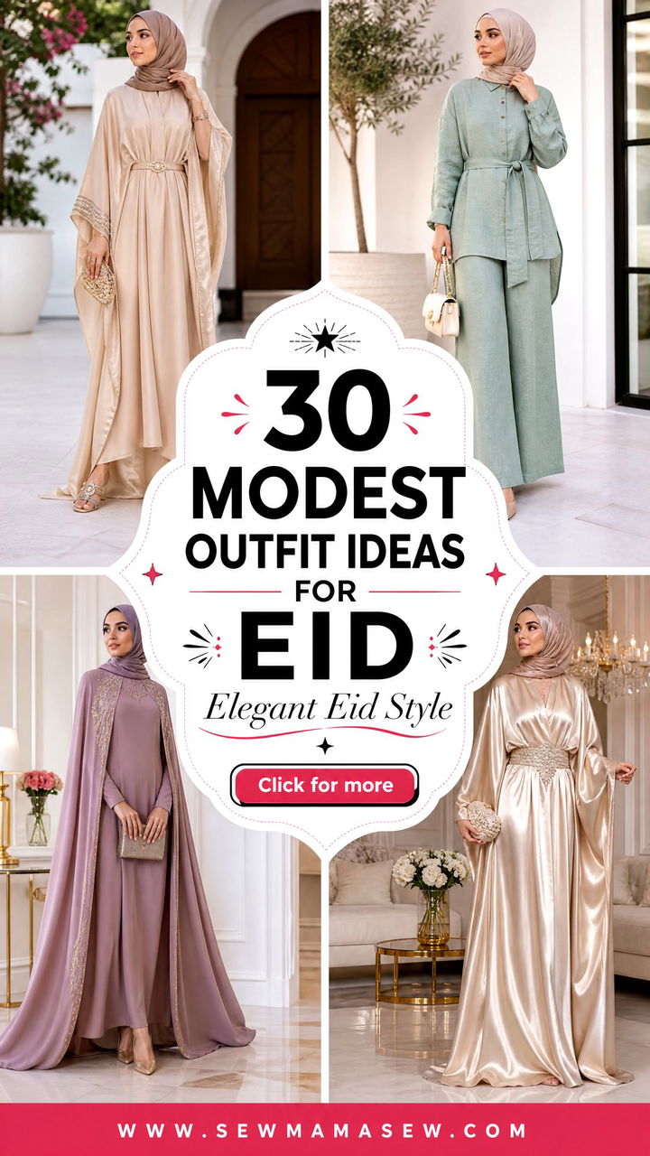 30 Modest outfit ideas for Eid to Celebrate in Elegant Style - 30 Modest outfit ideas for Eid to Celebrate in Elegant Style