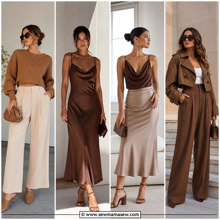 30 Monochromatic Brown Outfits for Rich, Modern Neutrals