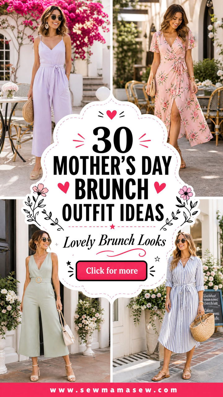 30 Mothers Day Brunch Outfit Ideas for a Lovely Look - 30 Mother's Day Brunch Outfit Ideas for a Lovely Look
