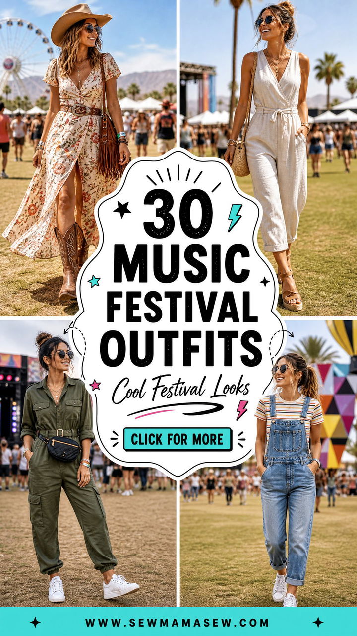 30 Music Festival Outfits for Women Over 40 That Feel Cool - 30 Music Festival Outfits for Women Over 40 That Feel Cool