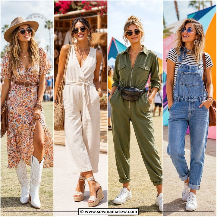 30 Music Festival Outfits for Women Over 40 That Feel Cool