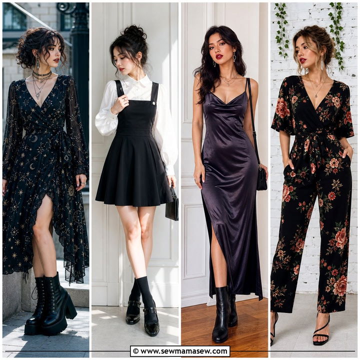 30 Mysterious Spring Outfit Ideas for Moody Soft Style