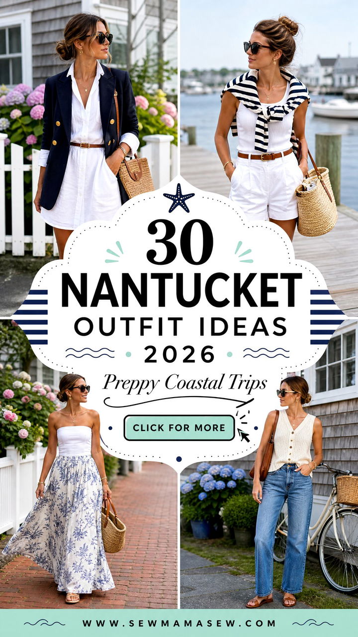 30 Nantucket Outfit Ideas 2026 for Preppy Coastal Trips - 30 Nantucket Outfit Ideas 2026 for Preppy Coastal Trips