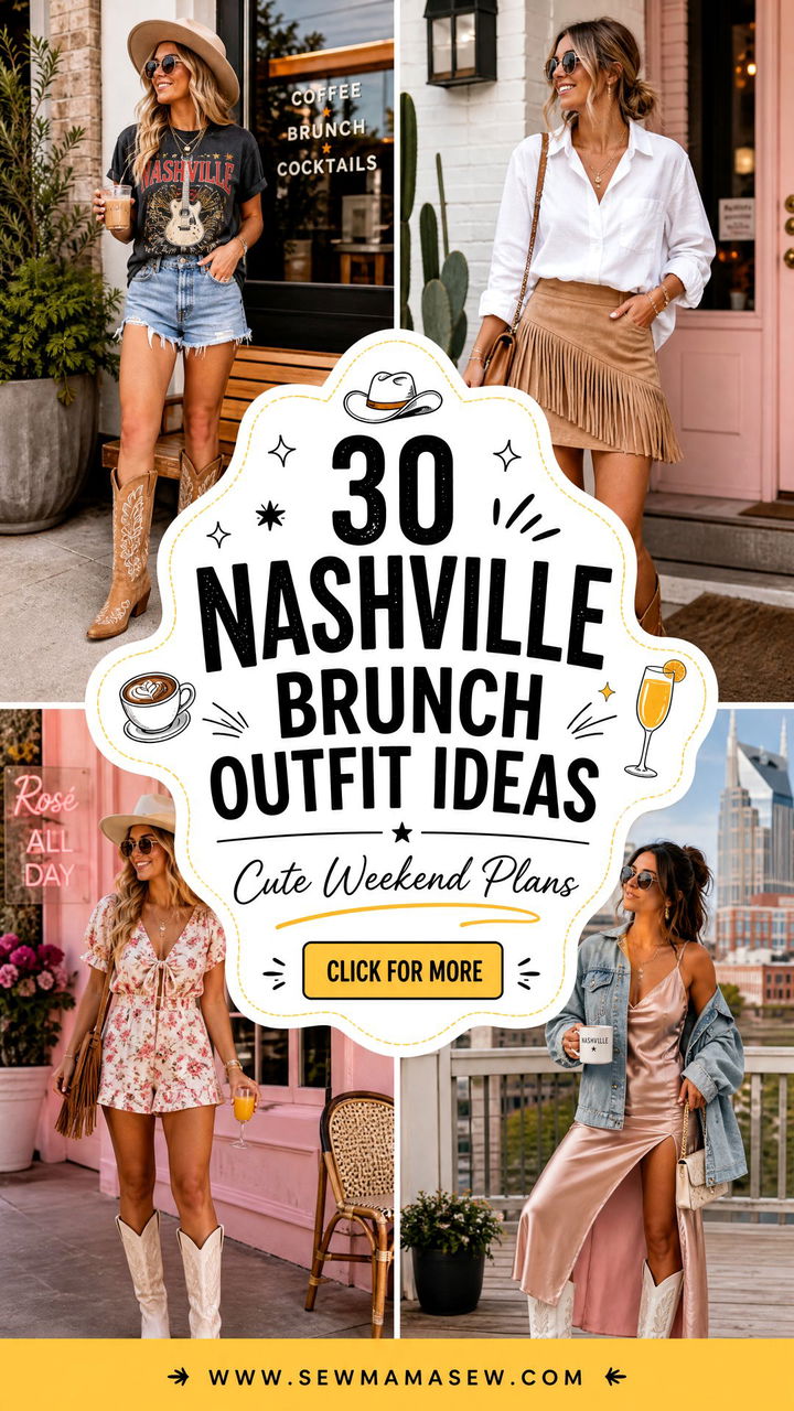 30 Nashville Brunch Outfit Ideas for Cute Weekend Plans - 30 Nashville Brunch Outfit Ideas for Cute Weekend Plans