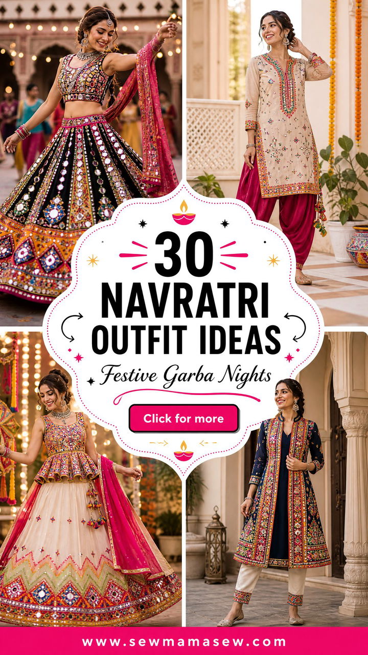 30 Navratri Outfit Ideas for Festive Nights and Garba - 30 Navratri Outfit Ideas for Festive Nights and Garba
