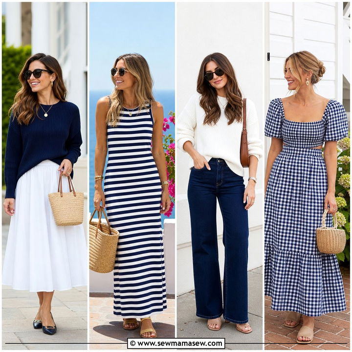 30 Navy and White Outfit Ideas for Timeless Chic Style